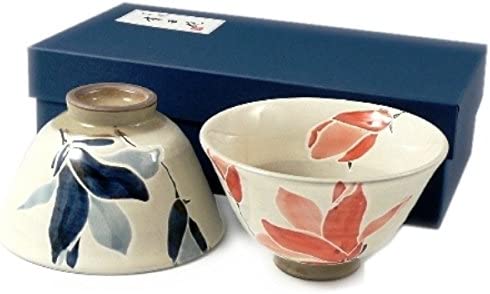もくれん 組茶碗(夫婦茶碗)
